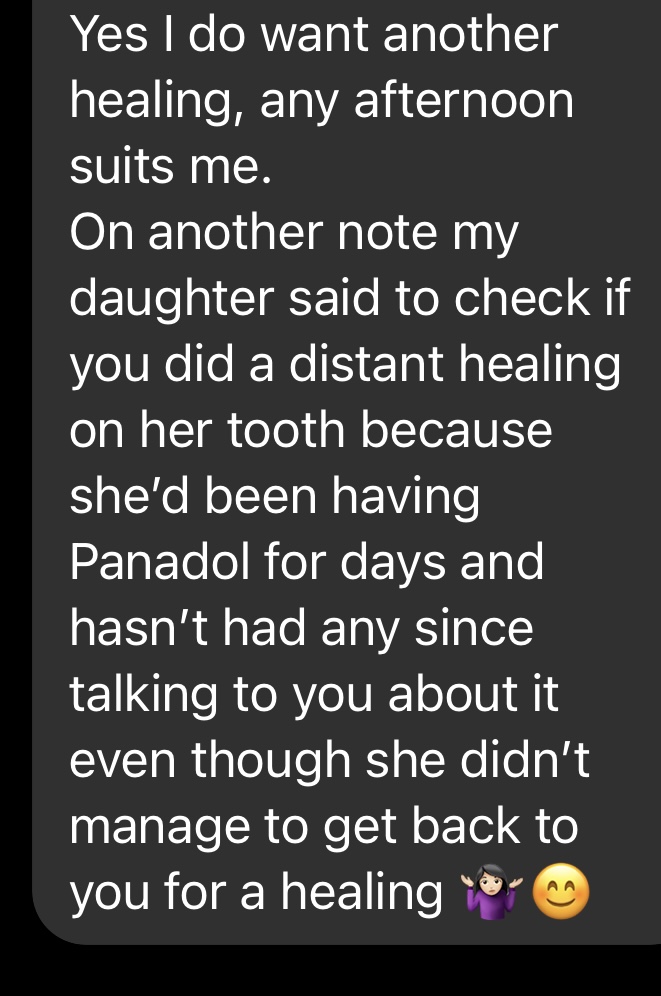 Distant Healing